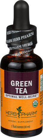 Herb Pharm Certified Organic Green Tea Liquid Extract - 1 Fl Oz