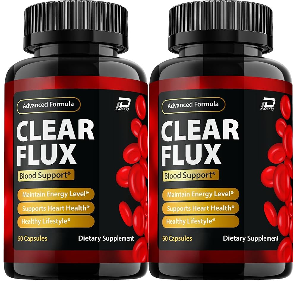 Indelo Clear Flux Capsules Advanced Supplement - 120 Capsules