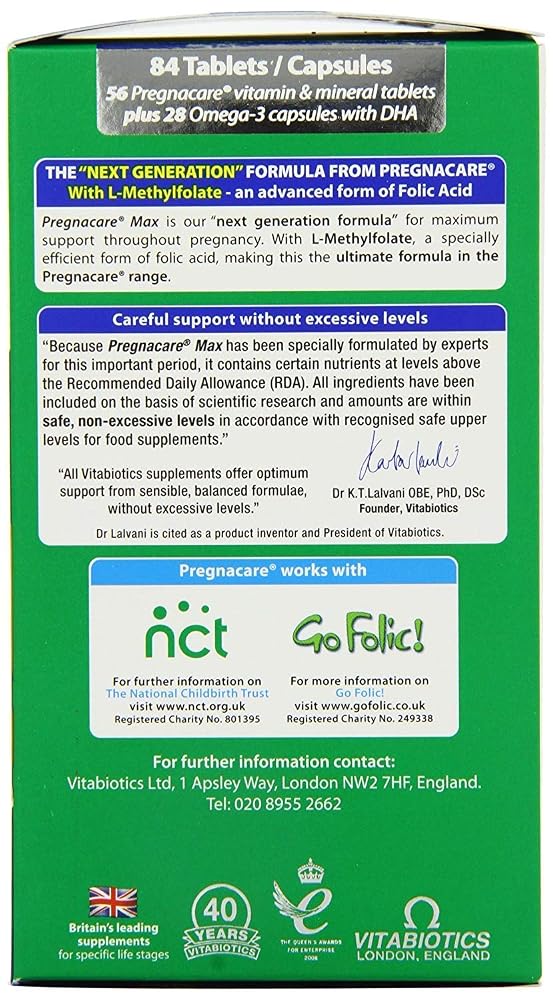 PANA Pregnacare Max Prenatal Vitamin - Pack of 2 - image 2
