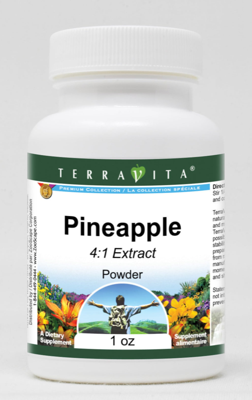 Terravita Pineapple 4:1 Extract Powder - 1 oz