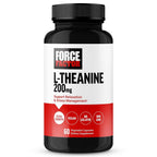 Force Factor L-Theanine 200mg Stress Relief - 60 Capsules