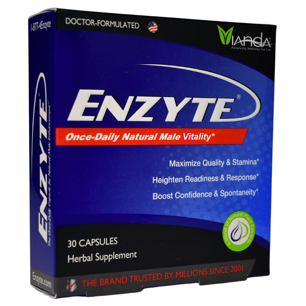 Enzyte Natural Male Vitality Support - 30 Capsules