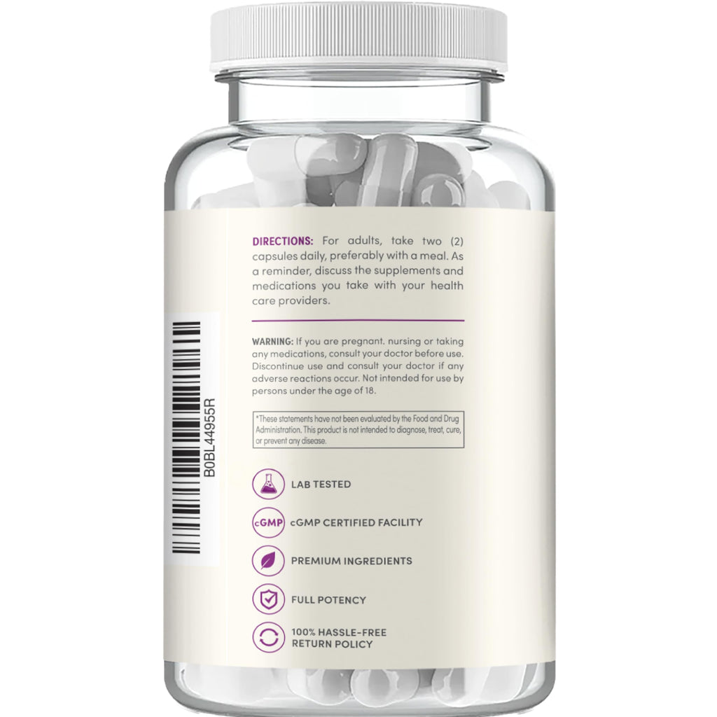 Clear Formulas Quercetin 500mg Capsules - 200 Servings - image 7