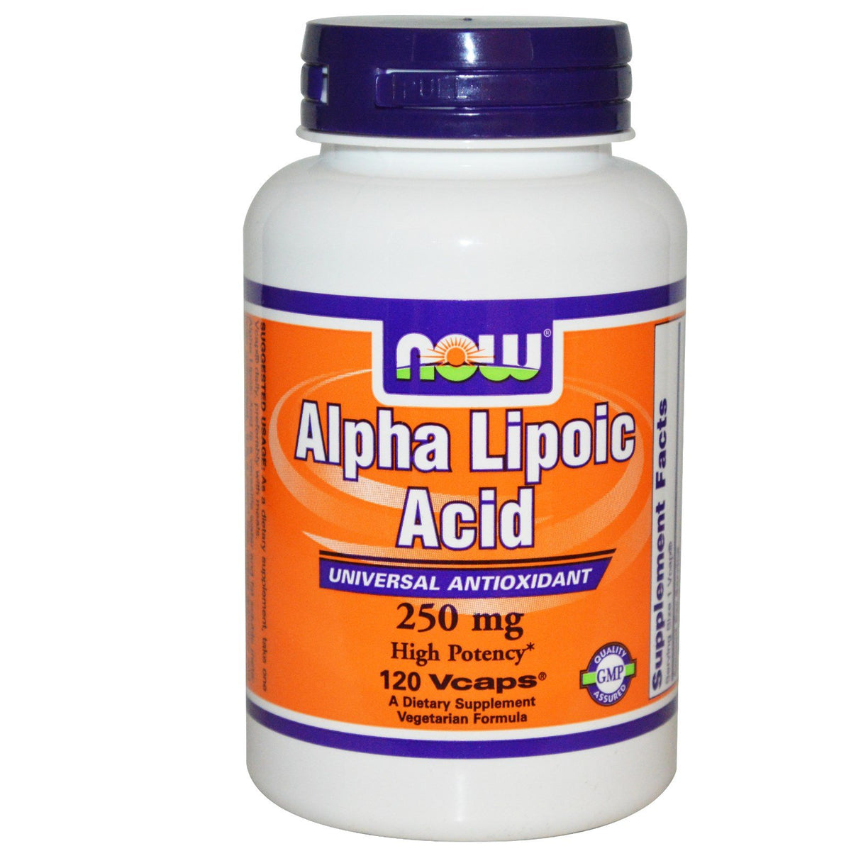 Now Foods Alpha Lipoic Acid 250 mg - 120 Vegetarian Capsules