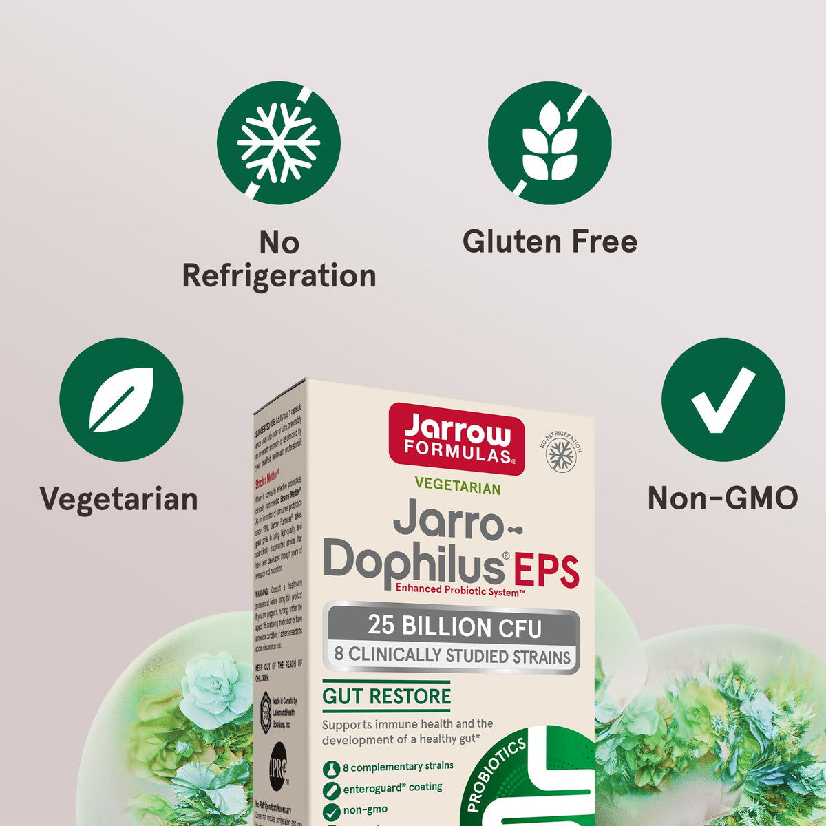 Jarrow Formulas Jarro-Dophilus Probiotics Gut Health - 60 Capsules - image 5