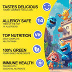MEGNETA Kids Calm Magnesium Gummies Orange Flavor - 60 Count - image 3
