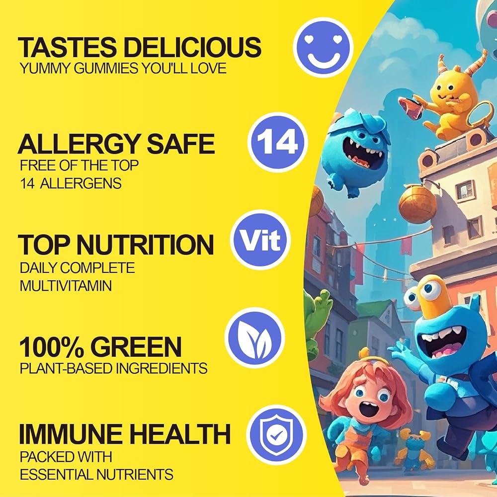 MEGNETA Kids Calm Magnesium Gummies Orange Flavor - 60 Count - image 3