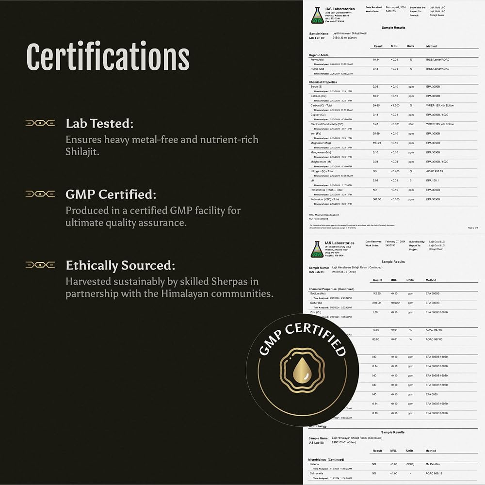 Lajit Gold Grade Himalayan Shilajit Resin - 20g - image 4