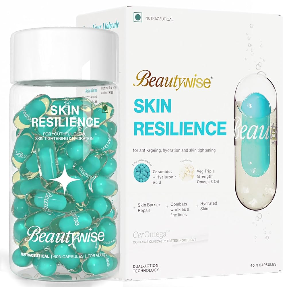 Beautywise Skin Resilience Capsules with Ceramides & Hyaluronic Acid