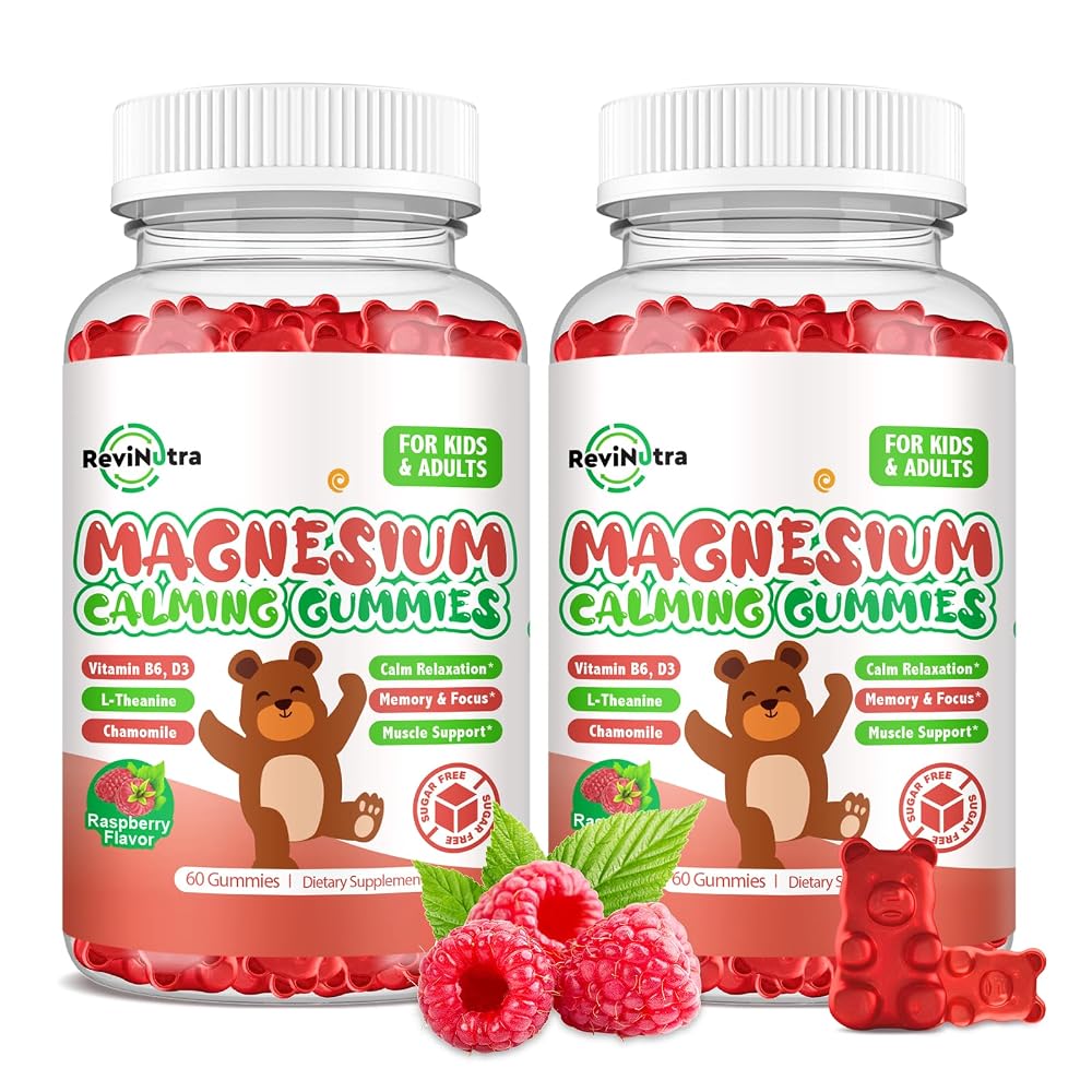 ReviNutra Magnesium Gummies for Kids - Magnesium Glycinate