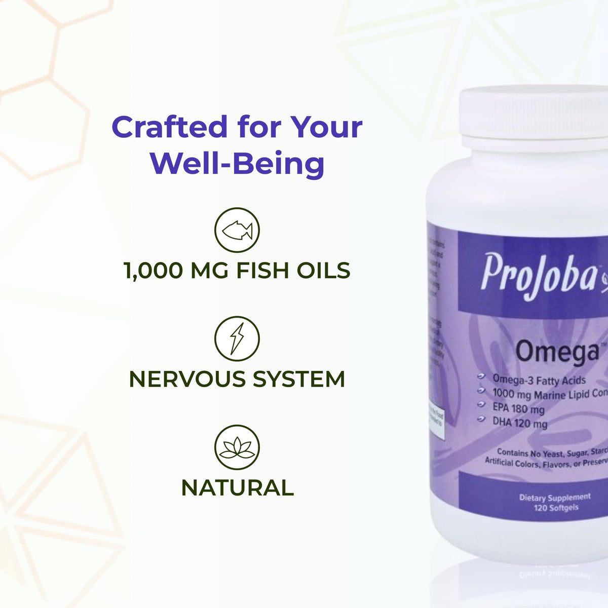 Youngevity Projoba Omega 1000 mg Omega-3 Fish Oil - 240 Softgels - image 5