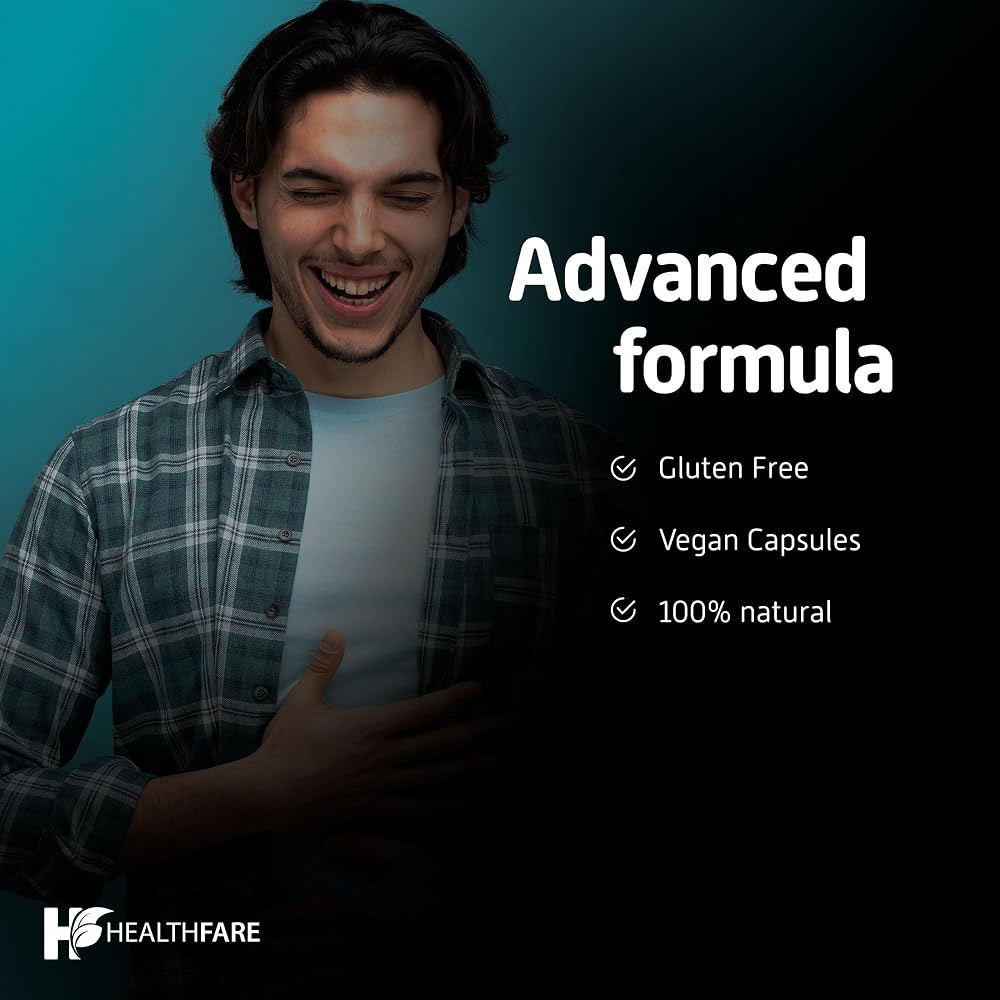 Healthfare Activated Charcoal 1200mg - 150 Vegan Capsules - image 5