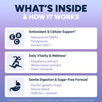 Purify Life Sugar-Free Resveratrol Gummies Antioxidant Support - 60 ct - image 2