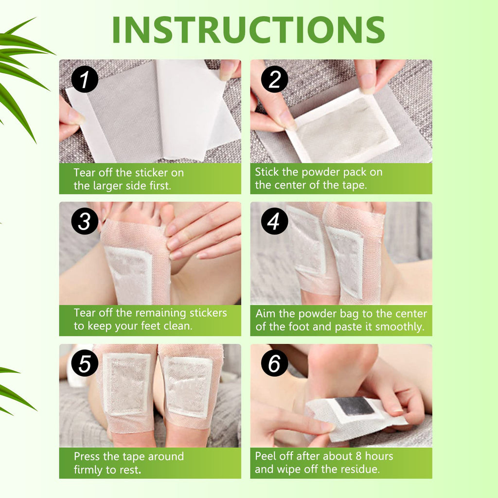 Sea-Maid Foot Pads with Bamboo Vinegar & Ginger - 30 Pack - image 6