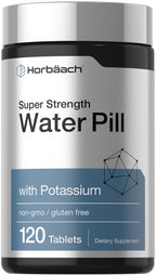 Horbäach Water Pills Super Strength - 120 Tablets