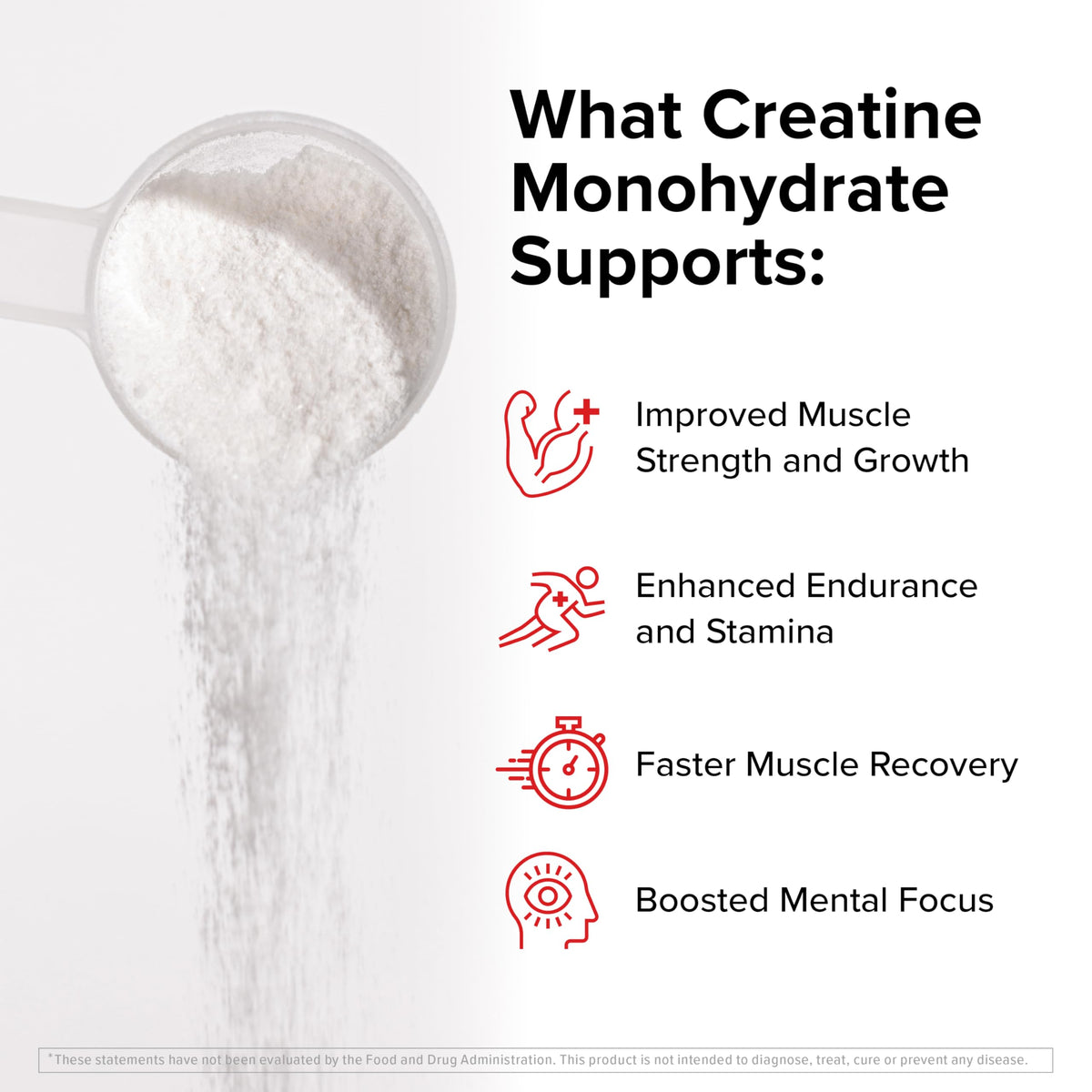 InnoSupps Creatine Monohydrate Powder for Strength & Muscle - 50 Servings - image 3