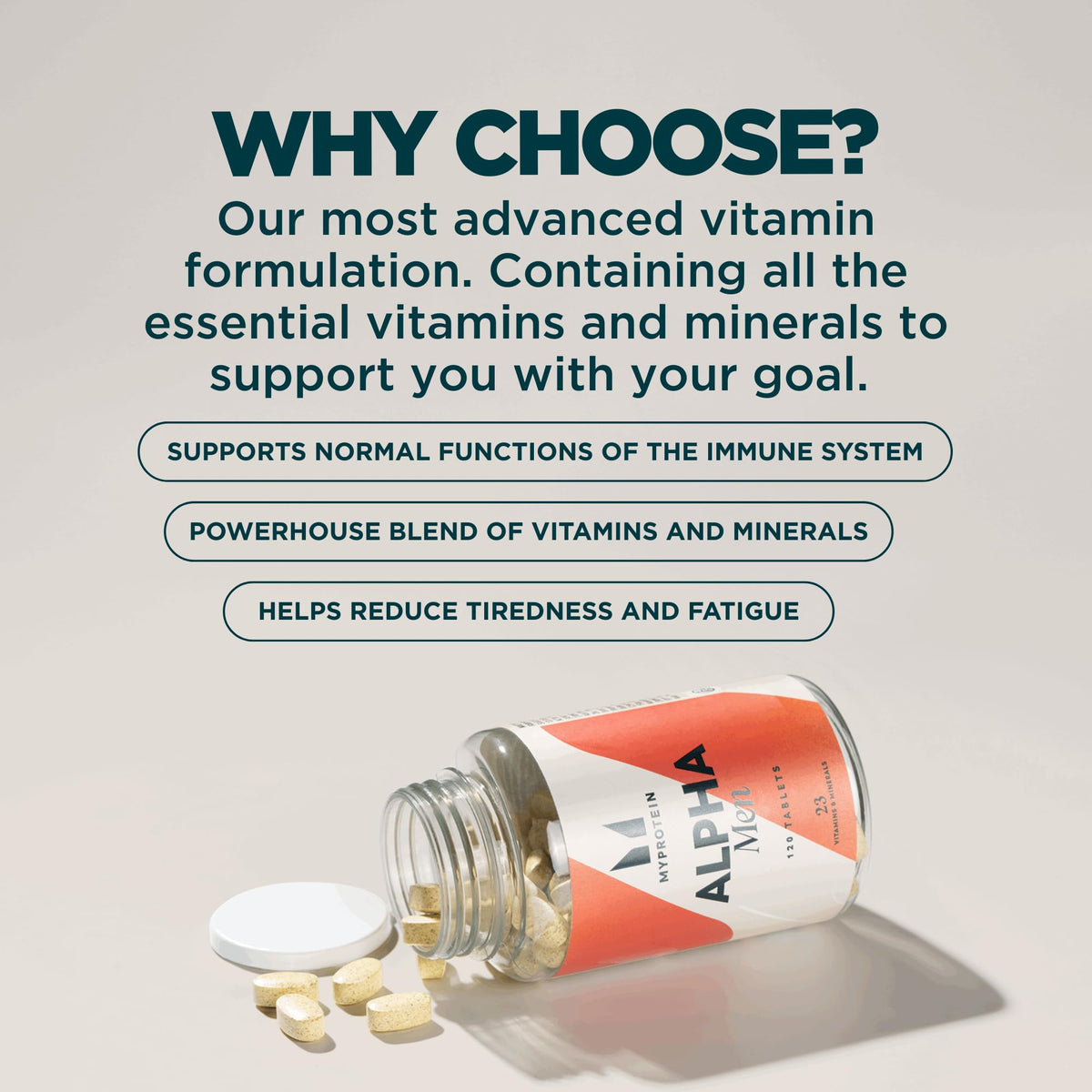 Myprotein Alpha Men Multivitamin - 240 Tablets - image 2
