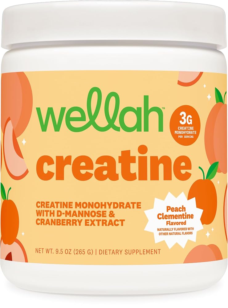 Wellah Creatine for Women - Creatine Monohydrate with Dandelion