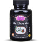 Dragon Herbs He Shou Wu Prepared Supplement for Energy & Aging - 100 Capsules