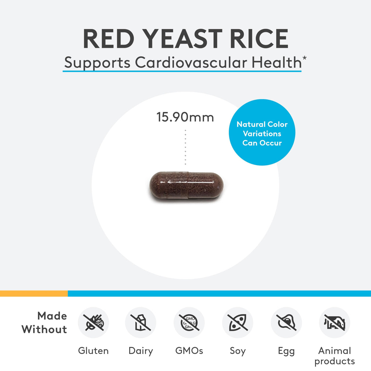XYMOGEN Red Yeast Rice Cardiovascular Support - 60 Capsules - image 3