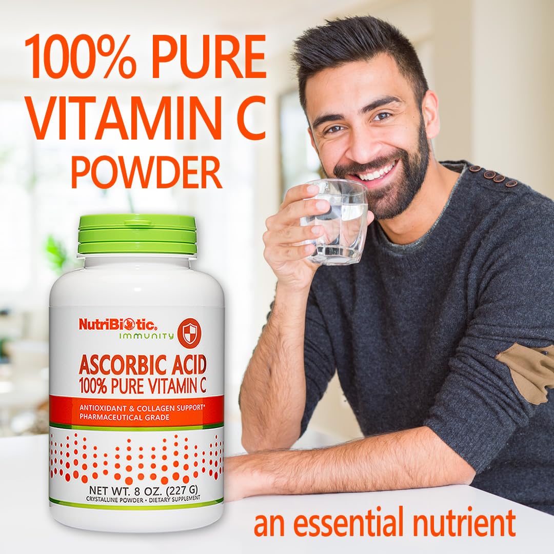 NutriBiotic Ascorbic Acid Vitamin C Powder