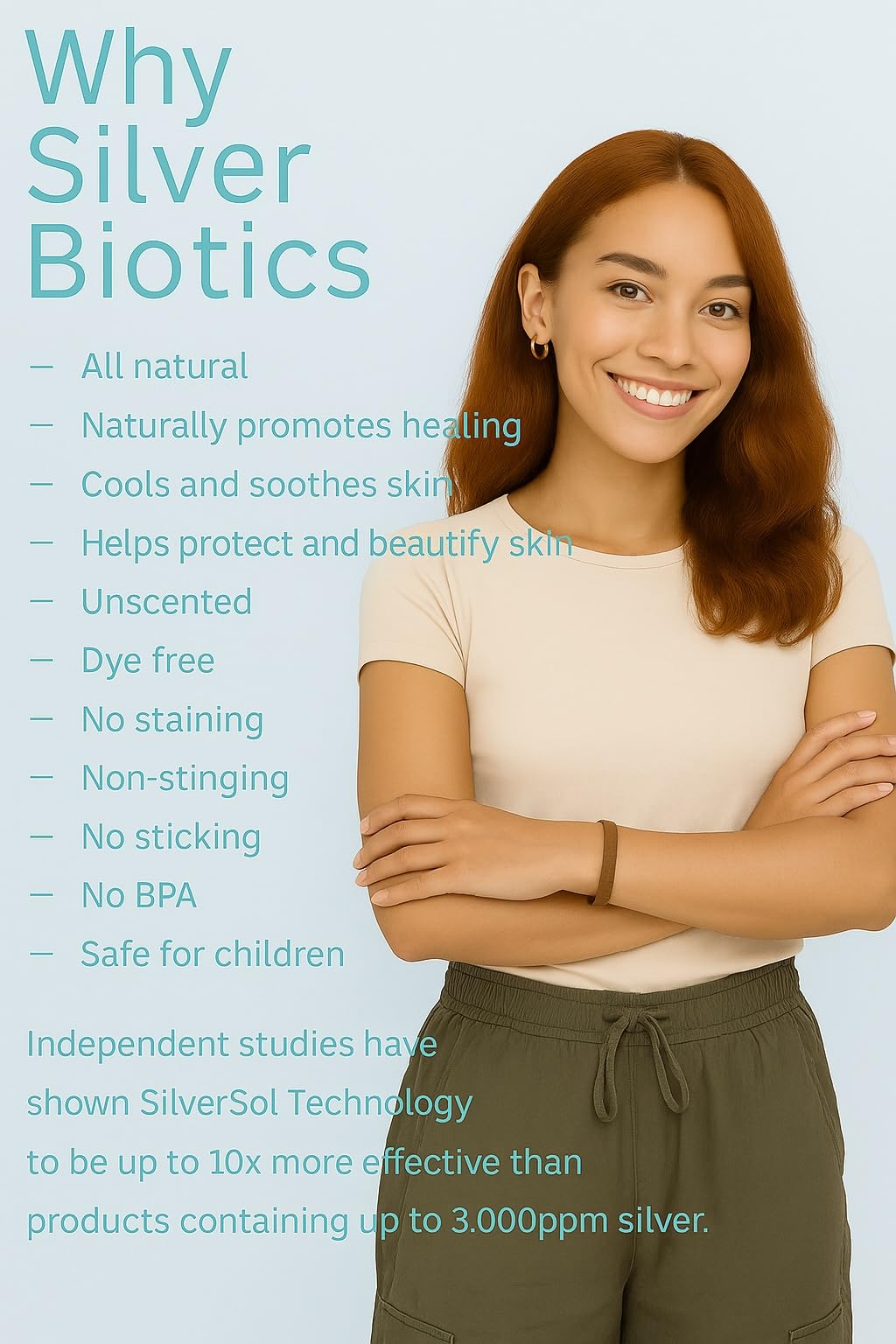 American Biotech Labs Silver Biotics SilverSol 20 PPM Skin Gel - 1.5 oz - image 2