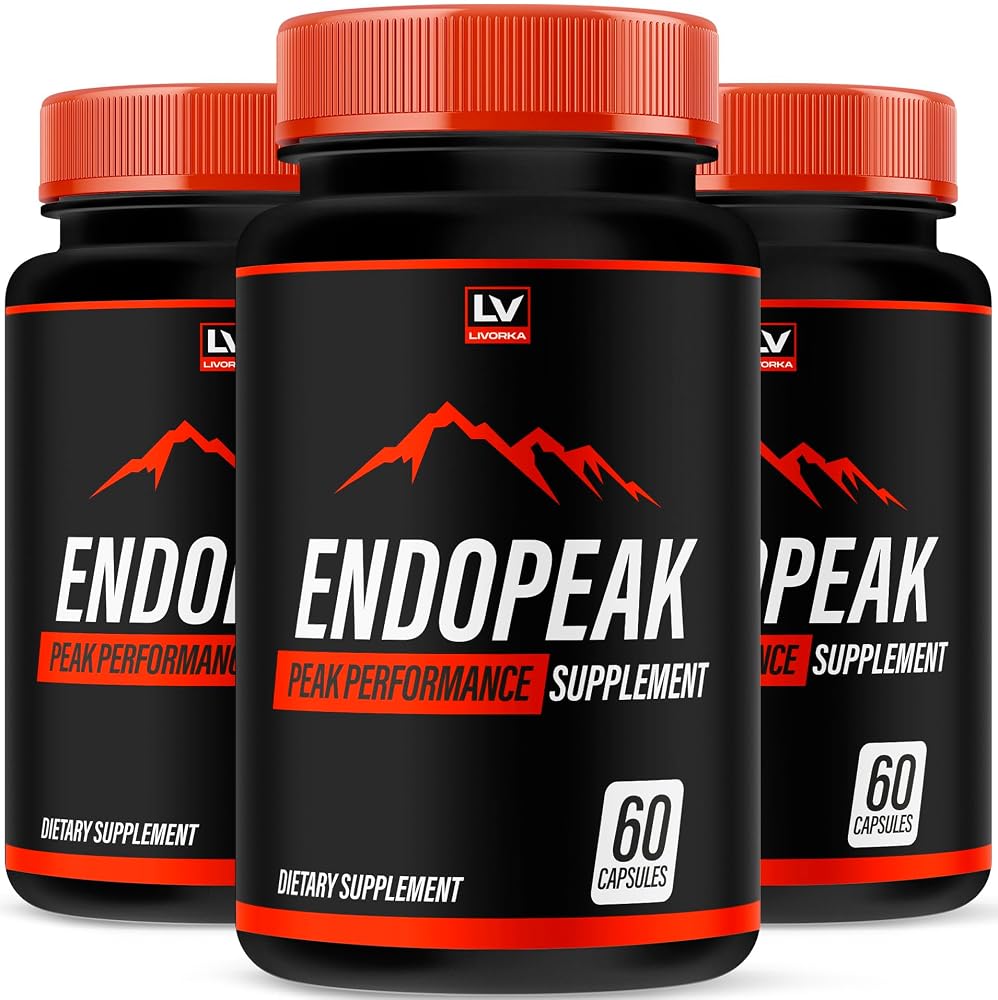 LIVORKA Endopeak Male Performance Supplement - 180 Capsules