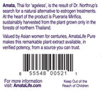 Amata Life Pueraria Mirifica Pure Capsules for Menopause - 120 Capsules - image 3