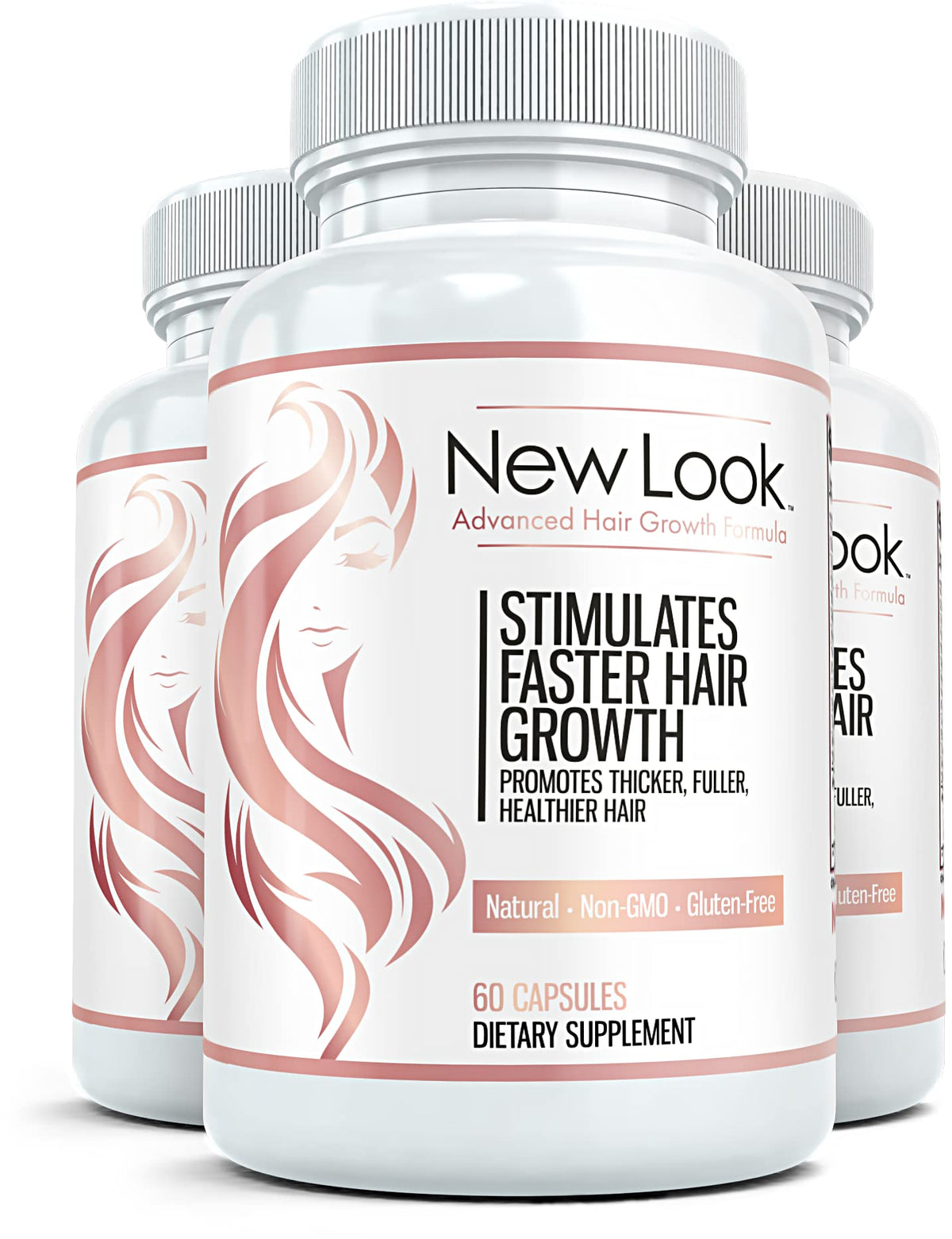 New Look Hair, Skin & Nails Supplement with Biotin - 180 Capsules