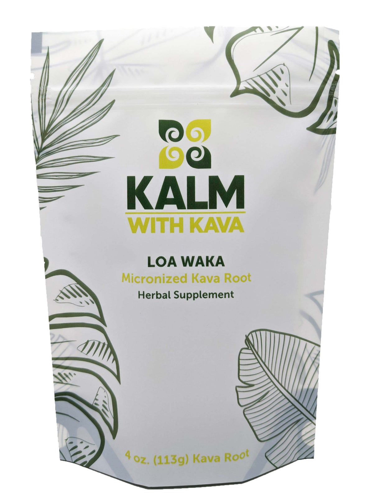 KALM with Kava Loa Waka Micronized Kava