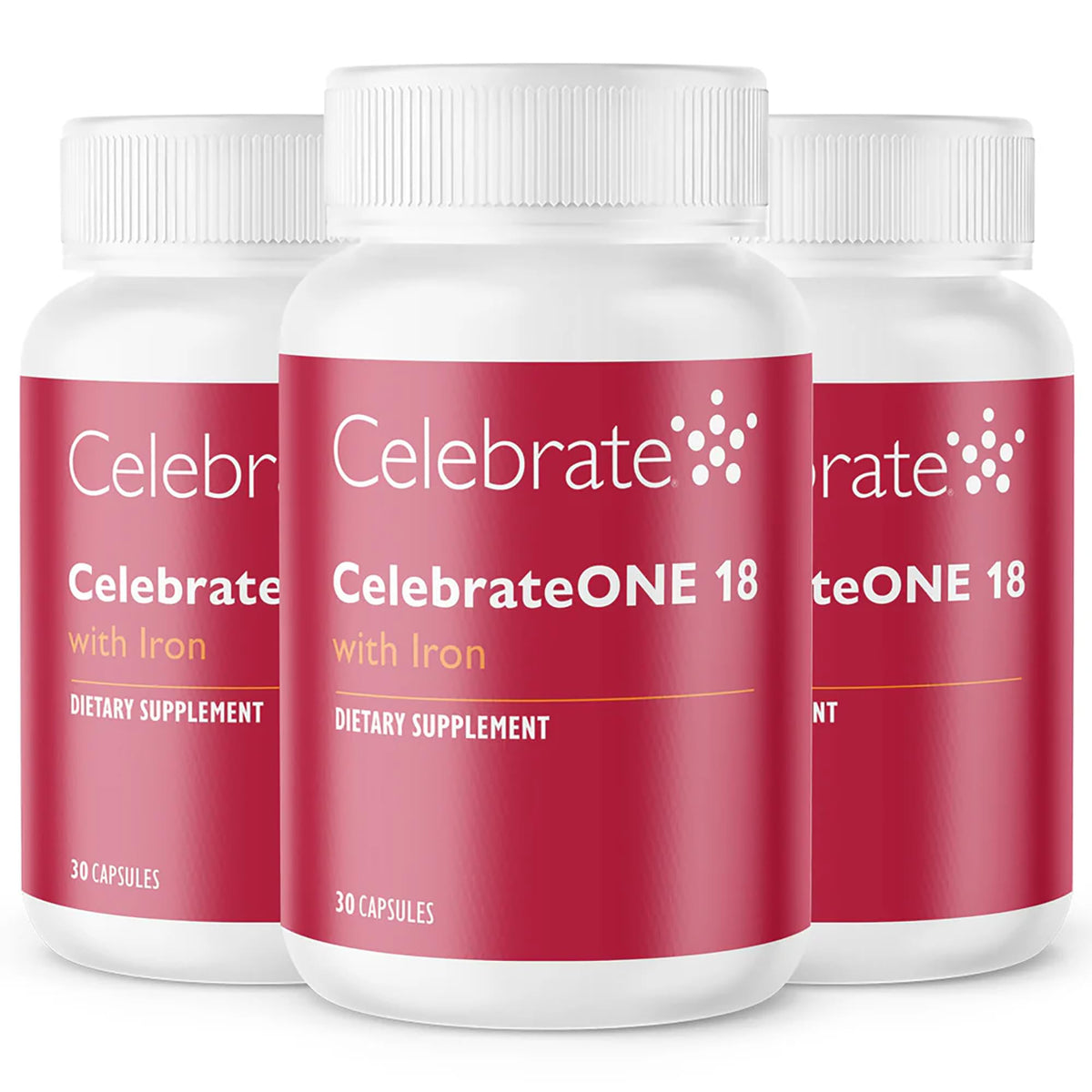 Celebrate Bariatric Multivitamin with Iron 18 mg - 90 Capsules