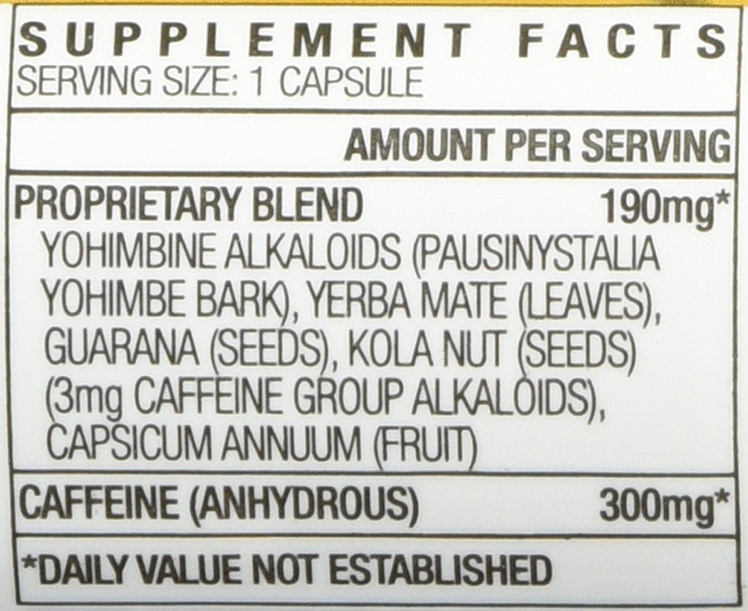 Stacker 2 Yellow Hornet Ephedra Free - 40 Capsules - image 3