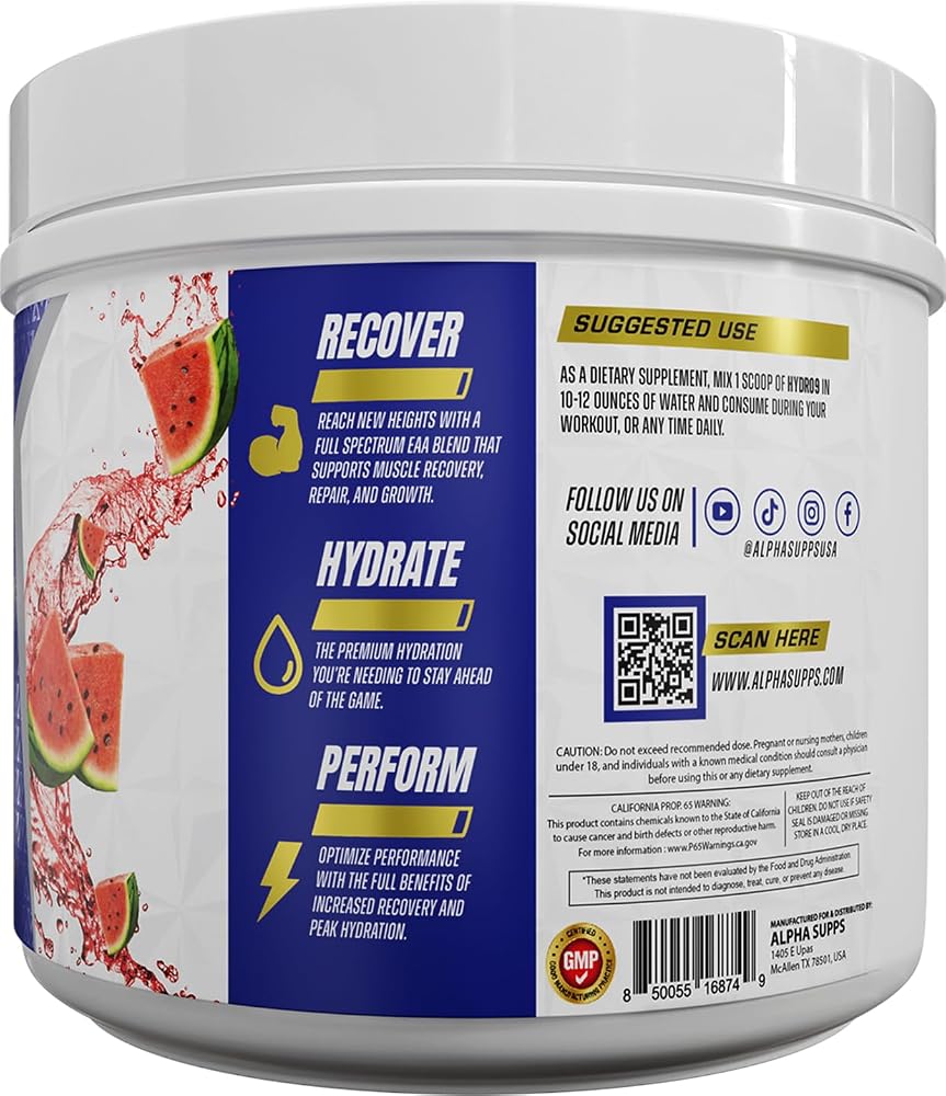 Alpha Supps Hydro 9 Aminos