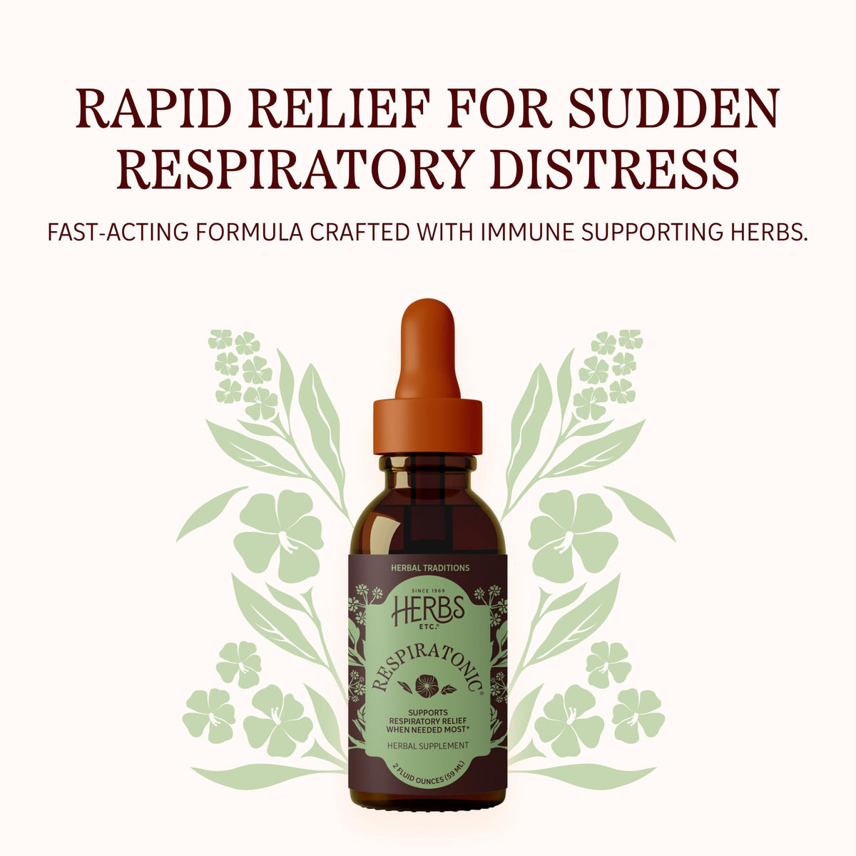 Herbs Etc. Respiratonic Liquid Extract for Lung Health - 2 fl oz - image 3