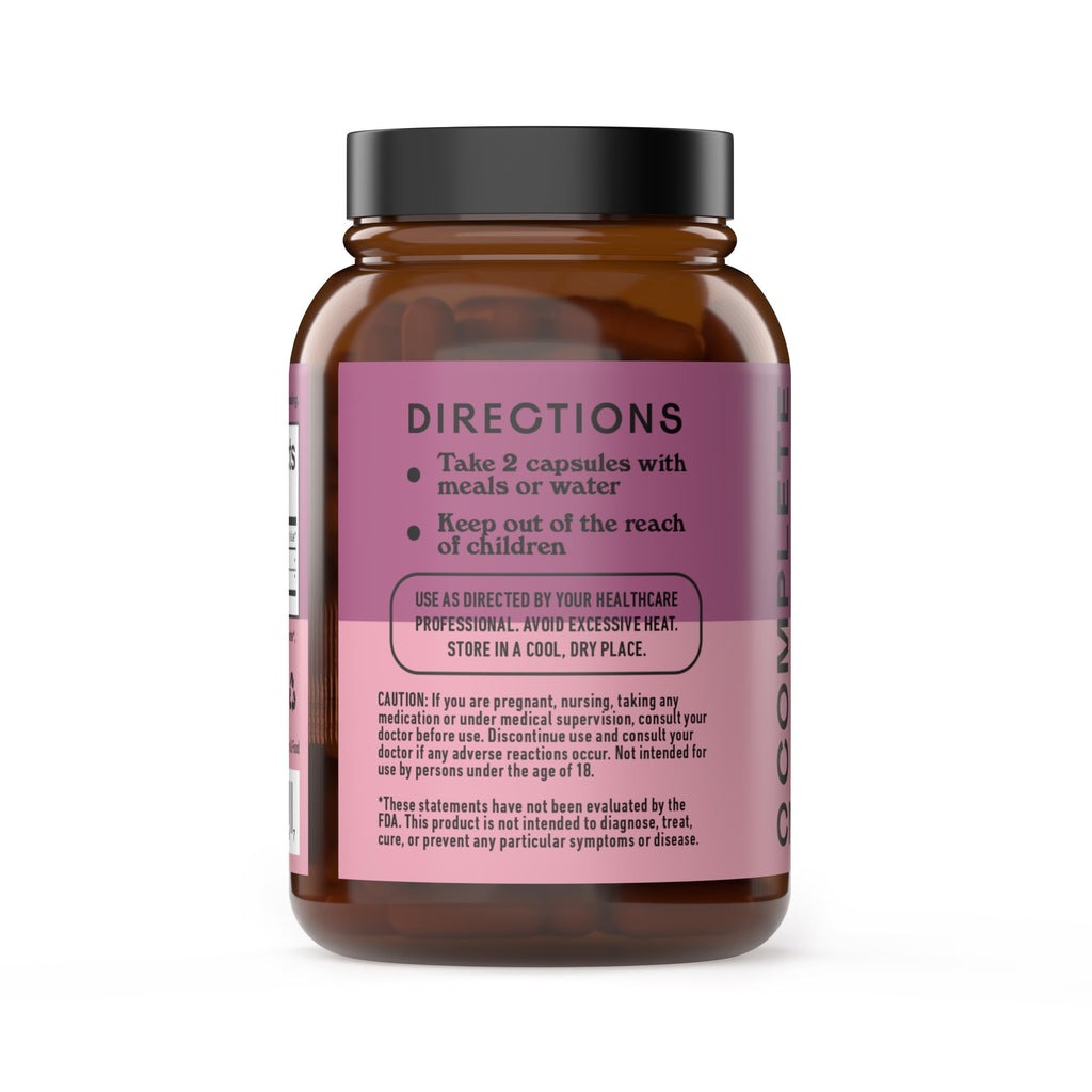 Complete Natural Products D-Mannose Cranberry Capsules 520mg - 100 Count - image 2