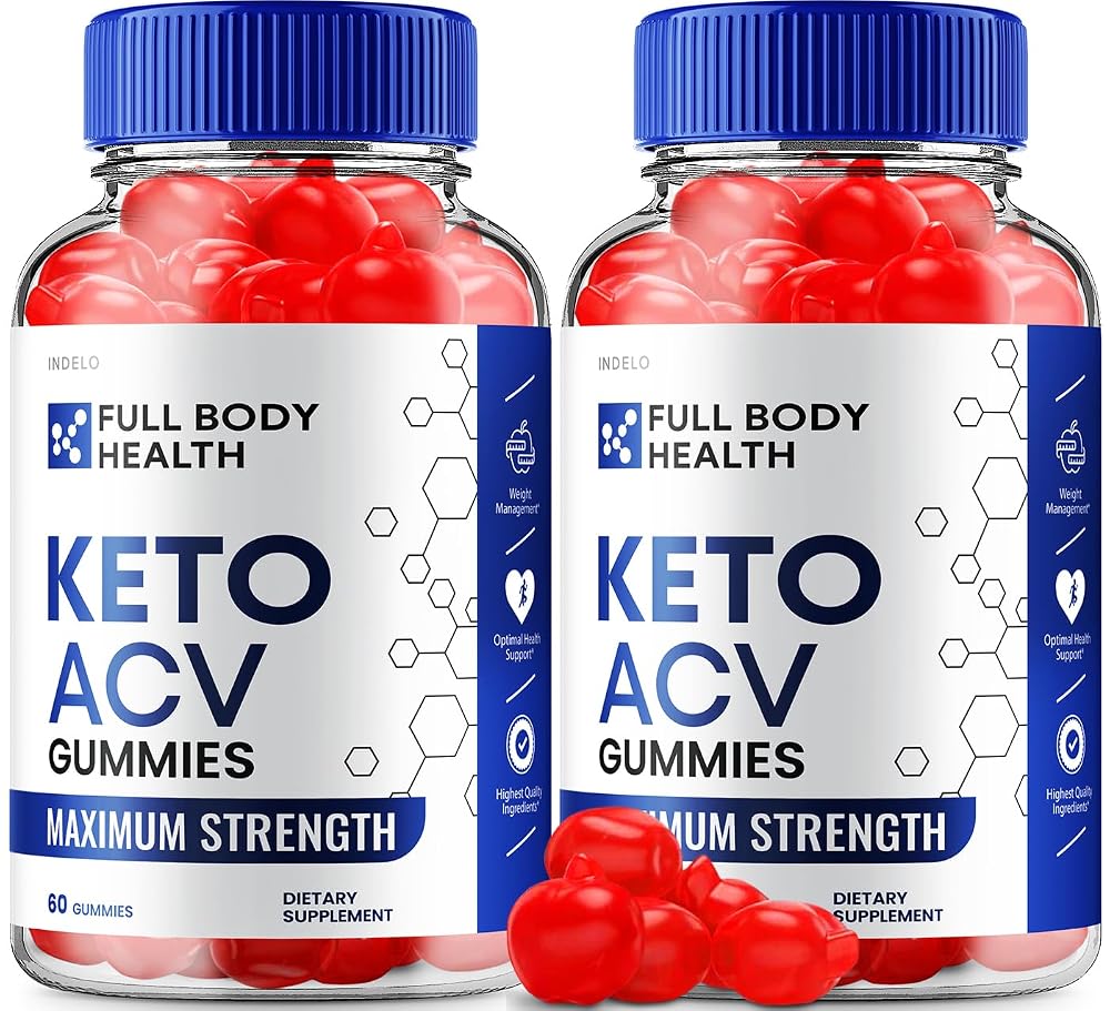 Indelo Full Body Health Keto ACV Gummies - 120 Count