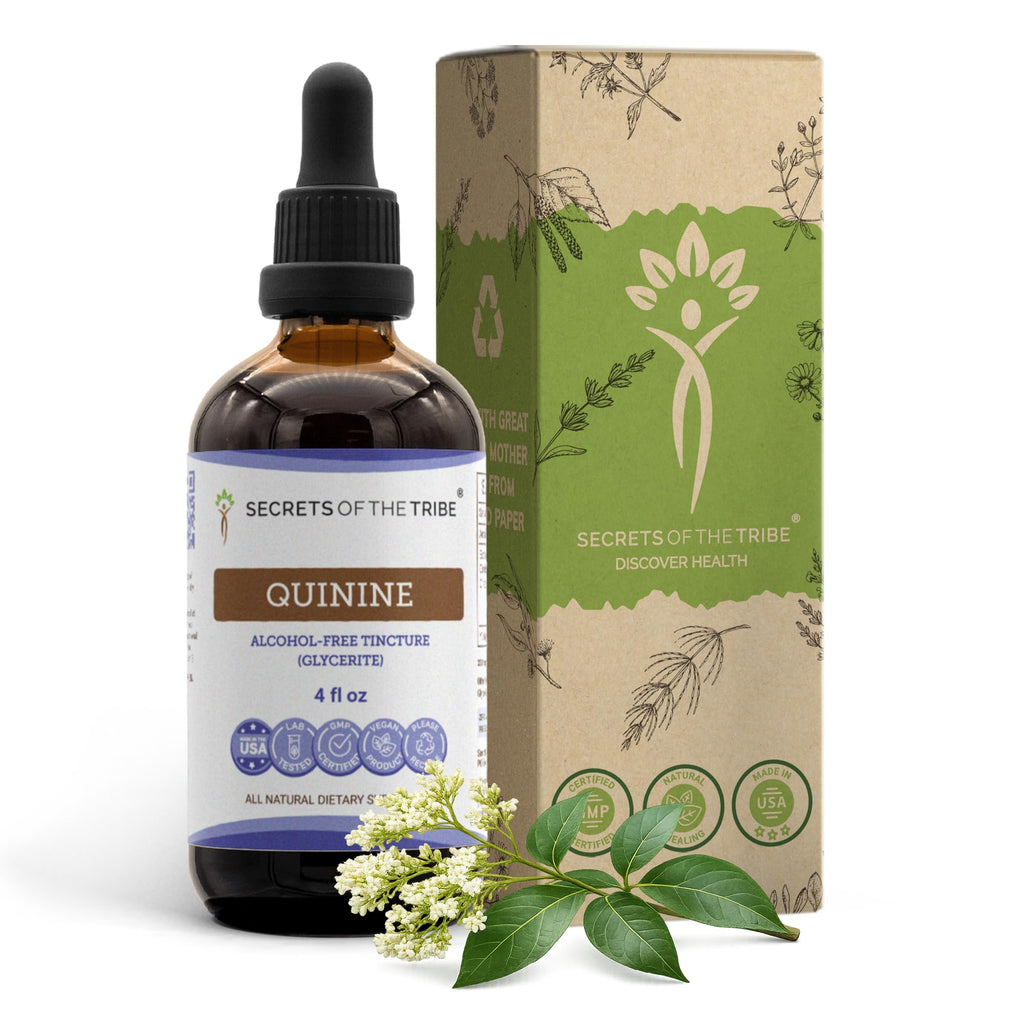 Secrets of the Tribe Quinine Tincture Alcohol-Free Extract