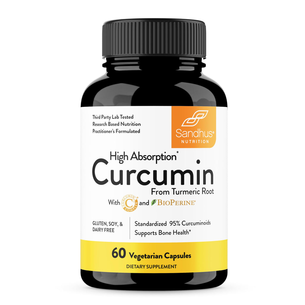 Sandhu's Curcumin C3 Complex with BioPerine - 60 Capsules
