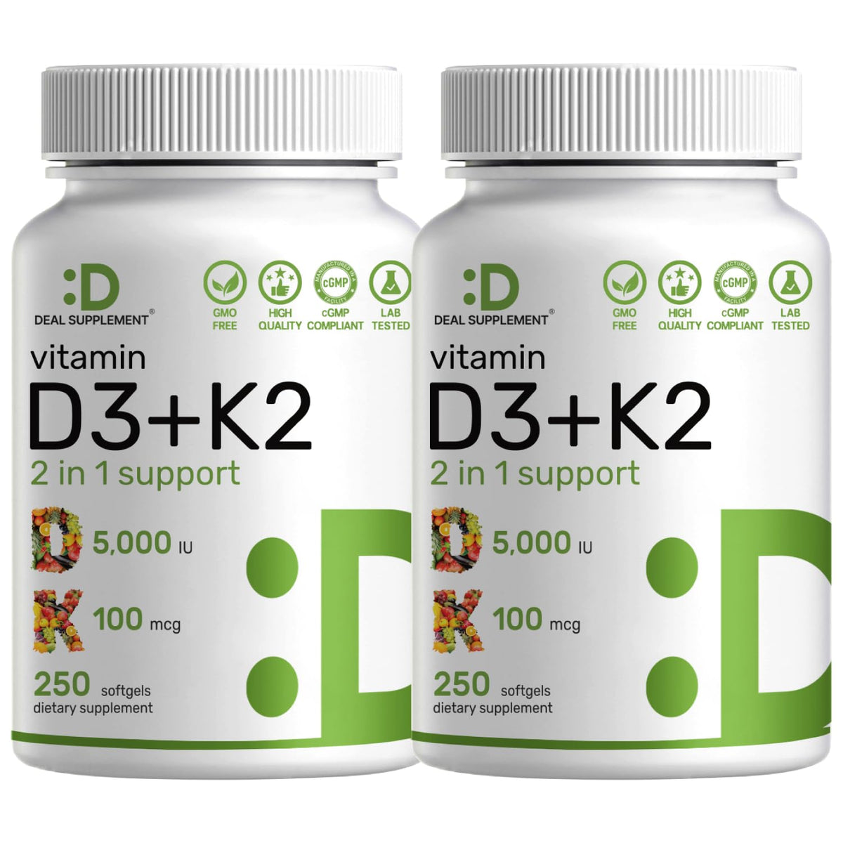 Deal Supplement Vitamin D3K2 Parent