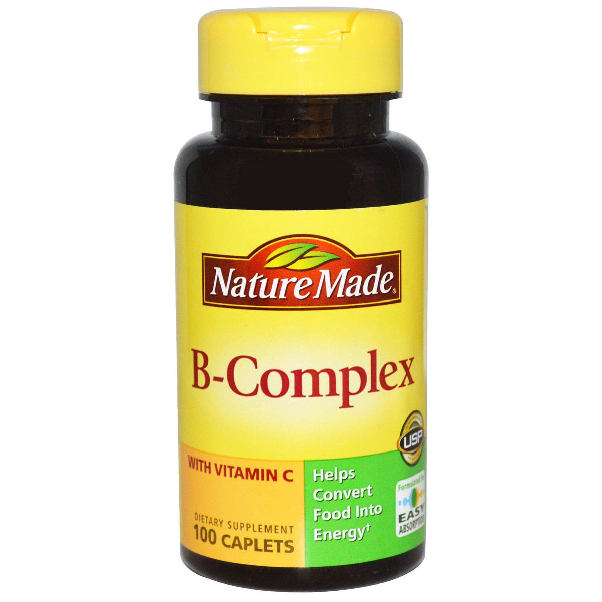 Nature Made Vitamin B Complex with Vitamin C - 100 Caplets