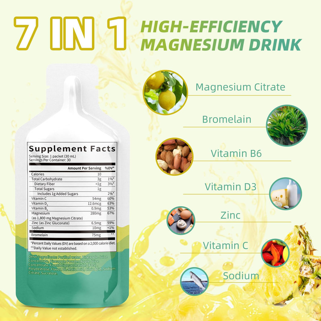 Catfit Magnesium Citrate Liquid - 10 Packets - image 2