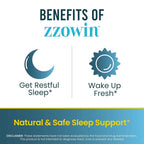 Vedistry Zzowin Sleep Support Supplement 5mg Melatonin - 30 Tablets - image 3