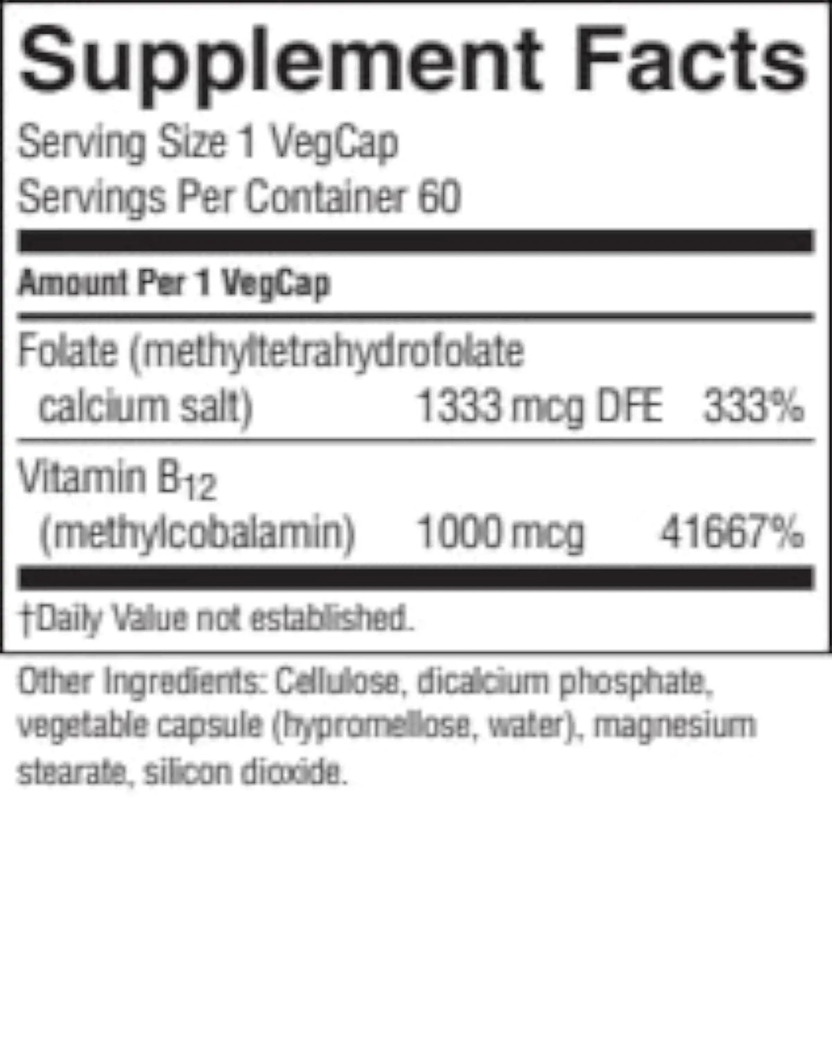 Nature's Sunshine Methyl Combo - 60 Capsules - image 3