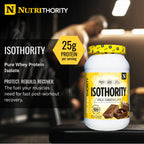 Nutrithority - Isothority Isolated Whey Protein Powder (25 Servings)