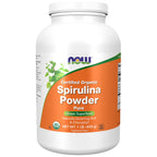 Now Supplements, Certified Organic, Spirulina Powder, Rich