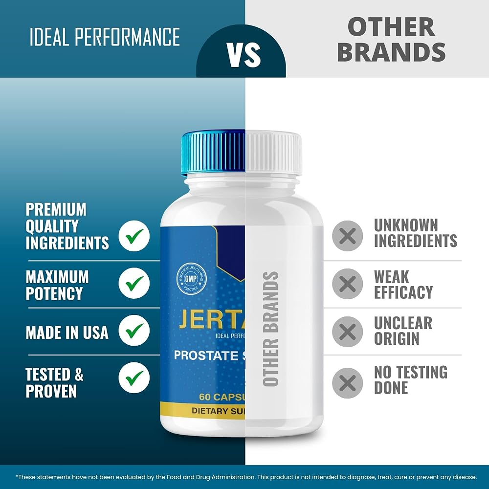 IDEAL PERFORMANCE Jertaris Prostate Health Capsules - 120 Count - image 8