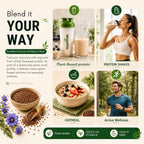 NURTIVE Flaxseed Protein Powder Plant-Based - 16 oz - image 5