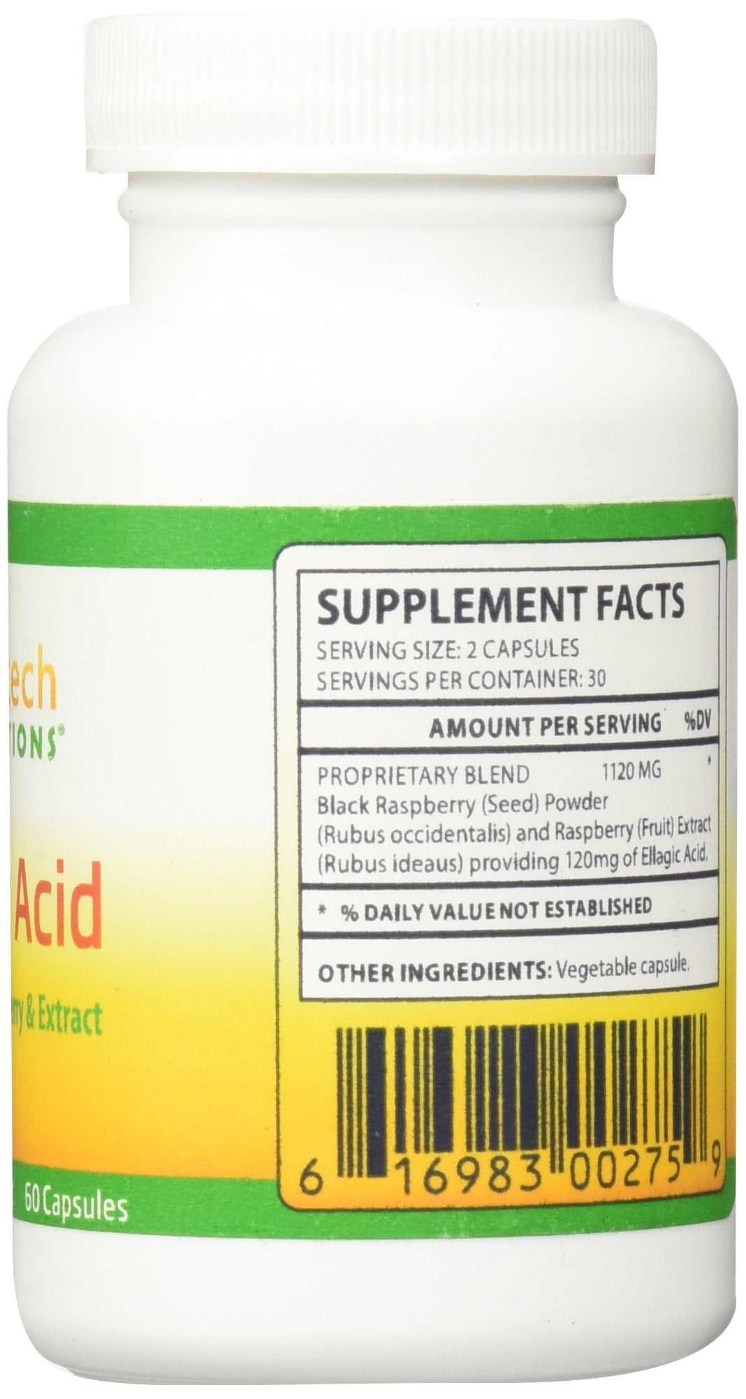 Biotech Nutritions Ellagic Acid - 60 Vegetarian Capsules - image 2