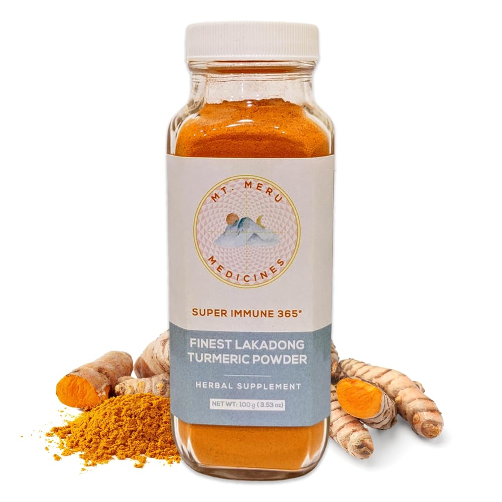 Mt. Meru Medicines Lakadong Turmeric Powder - 100g