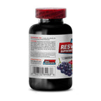 Sport Supplements Resveratrol Supreme 1200mg Antioxidant - 120 Capsules - image 3